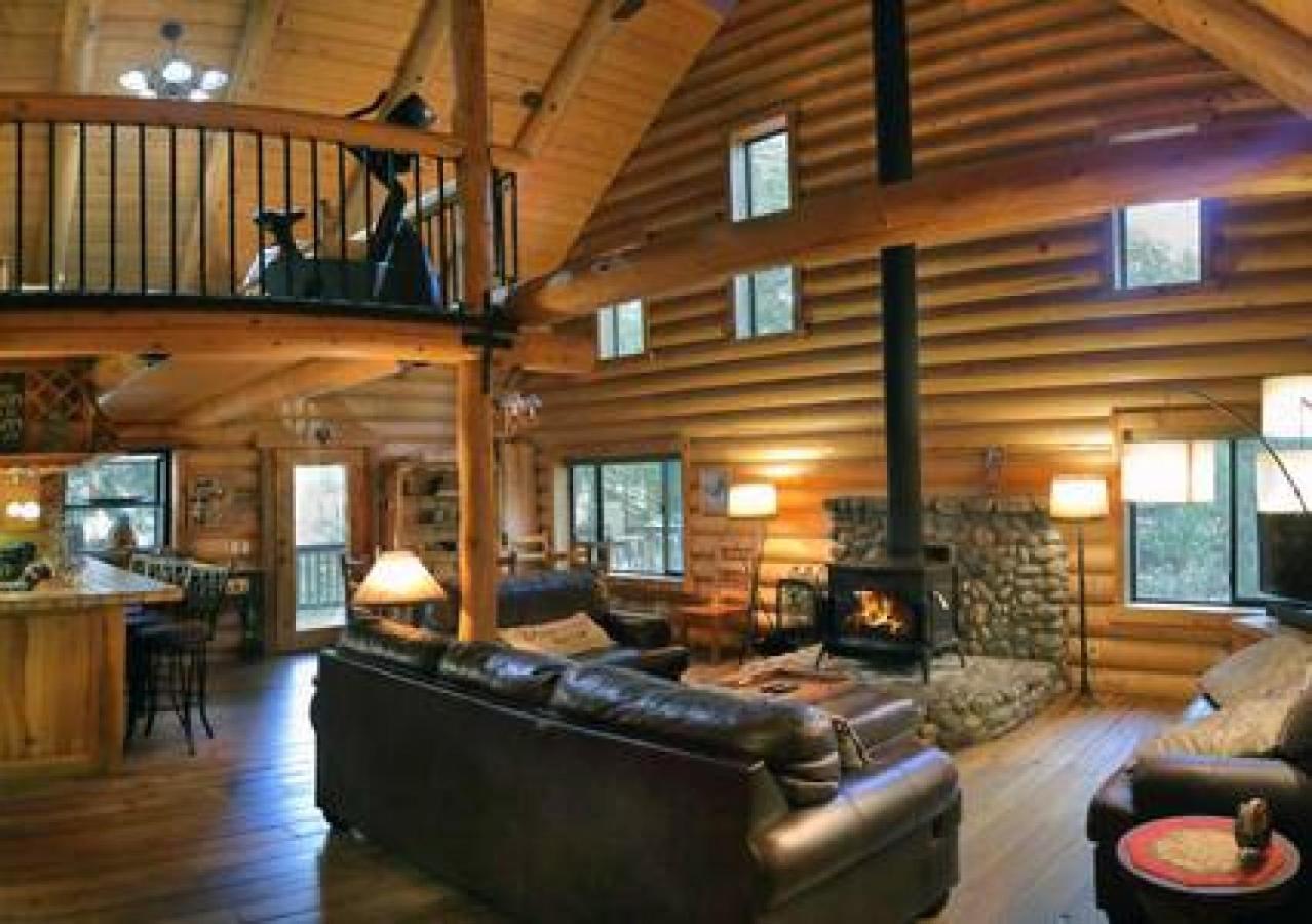 Eagles Nest - Natural Log Cabin With Guest House Idyllwild Zewnętrze zdjęcie