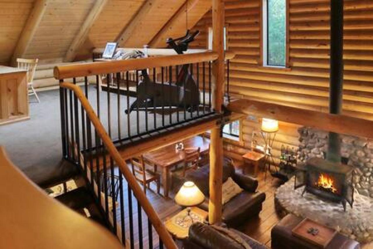 Eagles Nest - Natural Log Cabin With Guest House Idyllwild Zewnętrze zdjęcie